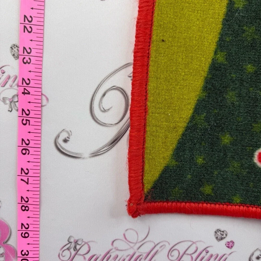 Merry Grinchmas Doormat - Green & Red Holiday Mat